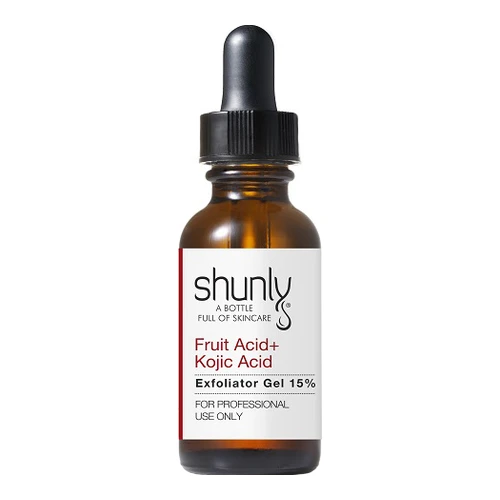 Shunly Fruit Acid + Kojic Acid Exfoliator Gel 15% 3 Shunly Fruit Acid + Kojic Acid Exfoliator Gel 15%