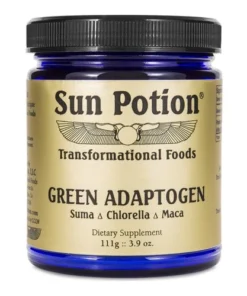 Sun Potion Green Adaptogen Chlorella/Maca/Suma Blend