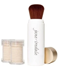 Jane Iredale Amazing Base Refillable Brush And 2 Refill Canisters - Amber SPF20 -Elemis Shop Amazing Base Refillable Brush and 2 Refi 65592 7835 detail