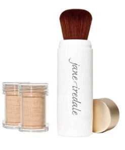 Jane Iredale Amazing Base Refillable Brush And 2 Refill Canisters - Amber SPF20 -Elemis Shop Amazing Base Refillable Brush and 2 Refi 65597 6102 detail