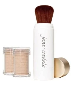 Jane Iredale Amazing Base Refillable Brush And 2 Refill Canisters - Amber SPF20 -Elemis Shop Amazing Base Refillable Brush and 2 Refi 65599 3177 detail