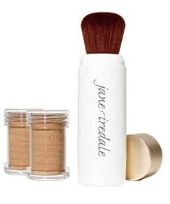 Jane Iredale Amazing Base Refillable Brush And 2 Refill Canisters - Amber SPF20 -Elemis Shop Amazing Base Refillable Brush and 2 Refi 65602 3148 detail