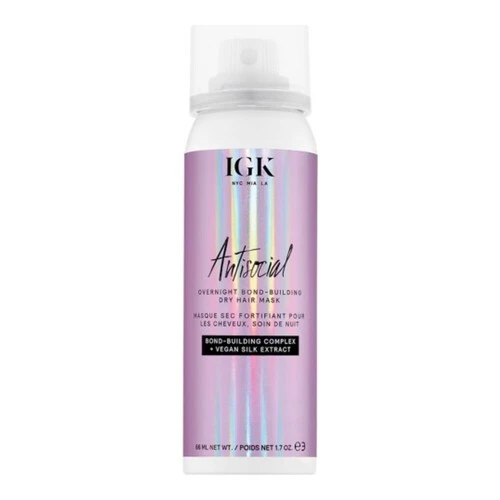 IGK Hair Antisocial Overnight Dry Hair Mask 4 IGK Hair Antisocial Overnight Dry Hair Mask - Image 2