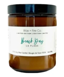 Wax + Fire Co. Beach Day Soy Candle