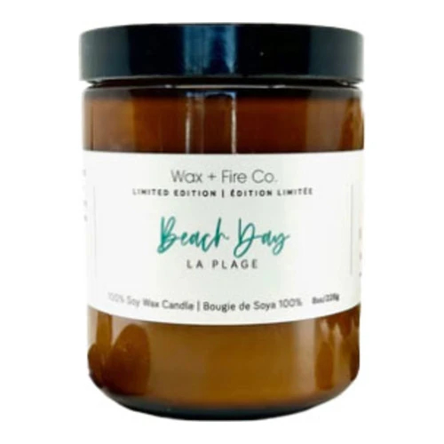 Wax + Fire Co. Beach Day Soy Candle 3 Wax + Fire Co. Beach Day Soy Candle