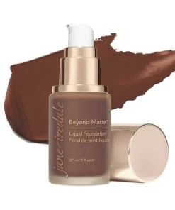 Jane Iredale Beyond Matte Liquid Foundation M1 Fair Neutral 29 Jane Iredale Beyond Matte Liquid Foundation M1 Fair Neutral -Elemis Shop Beyond Matte Liquid Foundation M18 Deep brown 31415 detail