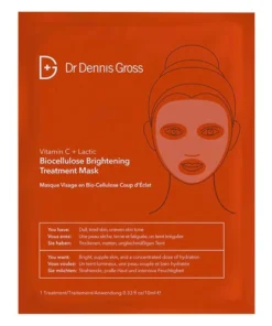 Dr Dennis Gross C Lactic Brightening Biocellulose Treatment Mask