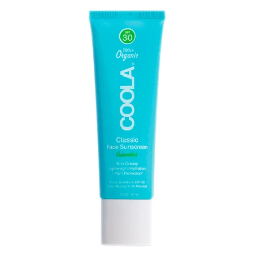 Coola Classic Face Organic Sunscreen Lotion SPF 30 - Cucumber 3 Coola Classic Face Organic Sunscreen Lotion SPF 30 - Cucumber