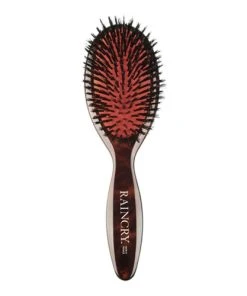 RAINCRY Condition Pure Natural Bristle Paddle Brush - Travel 18cm