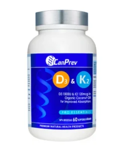 CanPrev D3 And K2 - Organic Coconut Oil