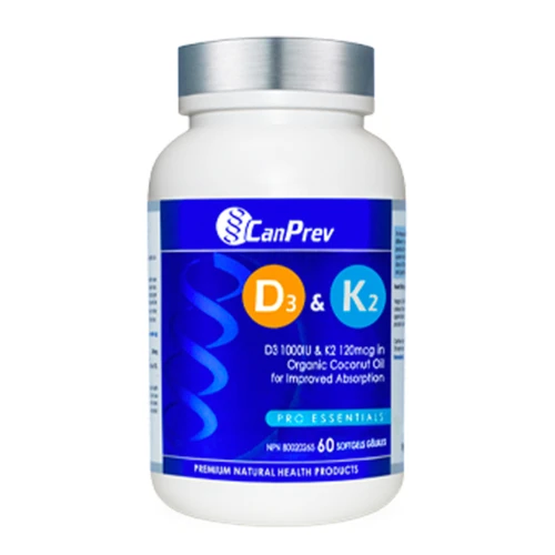 CanPrev D3 And K2 - Organic Coconut Oil 3 CanPrev D3 And K2 - Organic Coconut Oil
