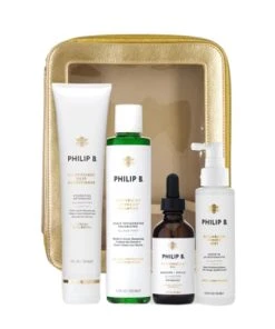 Philip B Botanical Four Step Hair + Scalp Treatment Set