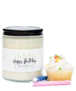 Wax + Fire Co. Happy Birthday Soy Candle