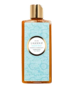 LaLicious Shower Oil And Bubble Bath - Brown Sugar Vanilla -Elemis Shop LSRSO 50480 2764 detail