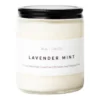 Wax + Fire Co. Lavender Mint Soy Candle 2 Wax + Fire Co. Lavender Mint Soy Candle -Elemis Shop Lavender Mint Soy Candle 44175 detail