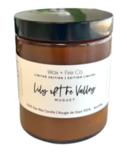 Wax + Fire Co. Lily Of The Valley Soy Candle