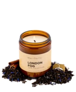 Wax + Fire Co. London Fog Soy Candle