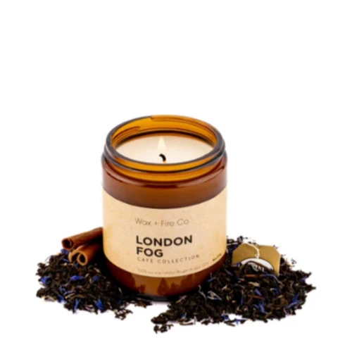 Wax + Fire Co. London Fog Soy Candle 3 Wax + Fire Co. London Fog Soy Candle