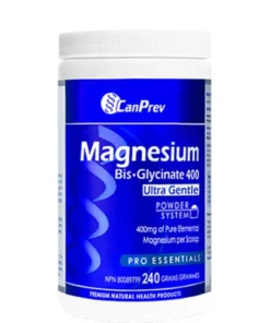 CanPrev Magnesium Bis-Glycinate 400 Ultra Gentle Powder