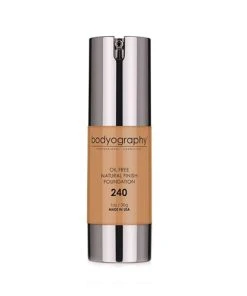 Bodyography Natural Finish Foundation - #100 Light (Neutral Undertone) -Elemis Shop Natural Finish Foundation 240 Dark Warm Undertone 60325 931 detail