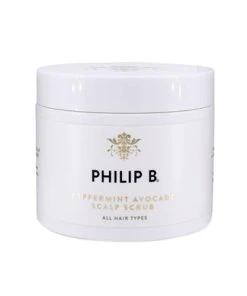 Philip B Botanical Peppermint Avocado Scalp Scrub