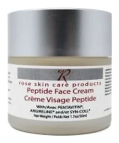 Rose Skin Care Peptide Face Cream