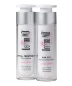 Derma MD Pink Silk And Copper CoQ10 Moisturizer Duo