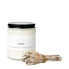 Wax + Fire Co. Sage Soy Candle