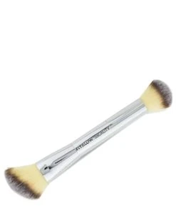 FitGlow Beauty Teddy Double Cheek Brush