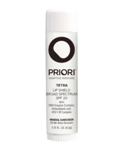 Priori Tetra Lip Shield Broad Spectrum SPF 20