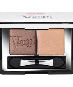 Pupa Vamp! Compact Duo Eyeshadow - 02 Pink Earth -Elemis Shop Vamp Compact Duo Eyeshadow 004 Bronze Amber 36114 9026 detail