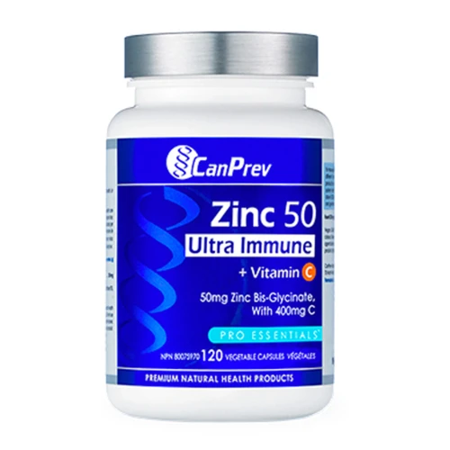 CanPrev Zinc 50 Ultra Immune + Vitamin C 3 CanPrev Zinc 50 Ultra Immune + Vitamin C